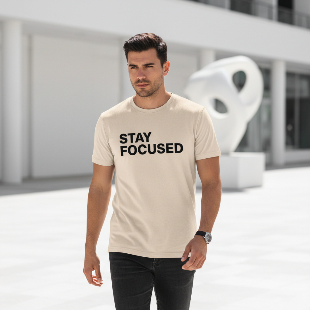 Bej Stay Focused - lifestyle